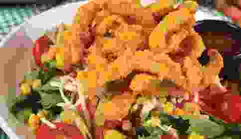 Çıtır Tavuk Salata