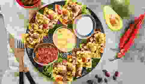 Tavuklu Nachos