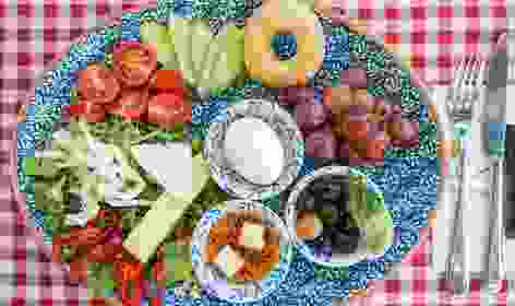 Mini Kahvaltı Tabağı