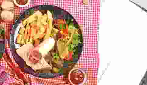 Köfteli Wrap